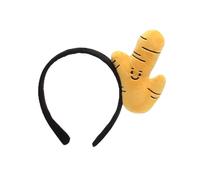 1pc Creative Vegetable Hair Accessories Cute Onion Pepper Hairband Garlic Ginger Hair Clip For Performance And Photography(FG161-ginger)
