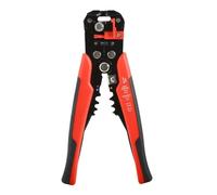 1pc Crimper Cable Cutter Adjustable Automatic Wire Stripper Multifunctional Stripping Crimping Pliers Terminal Hand Tool(Upgrade red)