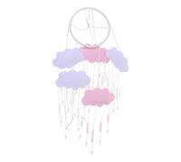 1Pc Crystal Bead Pendant Rainbow Wall Decor Rainbow Wall Art Rainbow Macrame Wall Hanging decoraciones para salas de casa Garden Hanging Decor Stroller Music Baby Crystal Beads