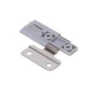 1pc Cupboard Wardrobe Built-in Hinge Accordion Folding Door Systems Tracked