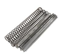 1pc Customizable Compression Spring - Length 300mm, Wire Diameter 0.3mm-2mm, OD 2-35mm, Open End Type(1.5 x 16 x 300 mm)