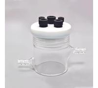 1pc Customizable Sealed Electrolyte Circulating Electrolytic Cell for 3 Electrode Electrochemical Experiments(200ml)