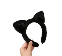 1pc cute cat ears plush headband face wash female princess fairy hairpin headband hair ornament(1pchei)