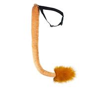 1Pc Cute Lion Long Tail Role Playing Property Funny Halloween Performance Lion Themed Costume Accessories