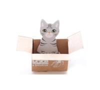 1pc Cute Memo Pads Self-Adhesive Carton Cat Small Scratch Pad Notes Sticker N Times INS Posted School Office Stationery Clever Treatment