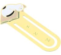 1Pc Cute Sleeping Cat Metal Bookmark for Cat Lovers Book Marker Lovely School Office and Home Supplies,Book Covers and Book Accessories Labels, Index Dividers & Stamps