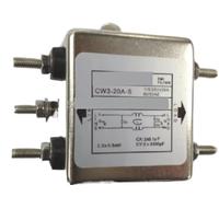 1pc CW3-20A-S power EMI filter noise filter with fuse 10A 15A 20A 115V 250V