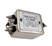 1pc CW4B 10 20 30 40A frequency conversion EMI power filter three-phase 380V purification(2)