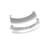 1pc Cylinder Washing Machine Door Handle 9000331939 9000389973 9000534076 For Washing Machine Handle Replacement(Silver)