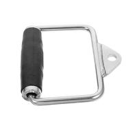 1Pc D Shape Pulling Down Handle for Muscle Training Lightweight Fitness Accessory for Home Gym Durable Exercise Handle for Strength Training and Cable Machines