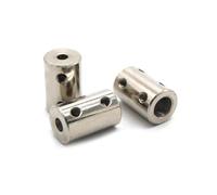 1pc D14L22/D16L22 Steel Rigid Coupling Fixed Screw Motor Transmission Connector 3D Printer Stepper Motor Part Aperture 4X4mm 8X8mm(D16L22 10X10)