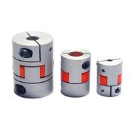 1pc D14L22 Plummer Coupling Four Jaws Aluminium Alloy Flexible Couplings Stepper Motor Shaft Coupler Bore 3/4/5/6/7/8mm(3x7mm)