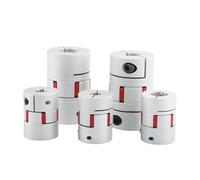 1pc D20 L25 Coupler CNC Claw Aluminum Plum Blossom Soft Shaft Coupling Motor Connection Soft Coupler(D20 L25 d10x10)