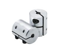 1PC D20 L30 High Precision Rigid Coupling Aluminium alloy Shaft Coupler 4 M3 Screw For CNC Stepper electronic starter Accessories parts(D20L30-4X5)