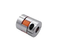 1Pc D25L30 Aluminium Plum Flexible Shaft Coupler Stepper Motor Connector 4/5/6/6.35/7/8/10/12mm Jaw Spider Plum Couplings(10X12.7)