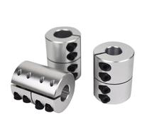 1pc D25L35 T8 Lead Screw Rigid Shaft Coupler Clamp Stepper Servo Motor High Coupling Engraving Machine(10-10)
