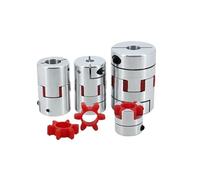 1PC D30L35 Three-Jaw Coupler 5/6/6.35/8/9.5/10/12/12.7/14/15/16mm Flexible Plum Stepper Motor Coupler Shaft Coupling(8X14)