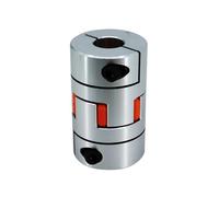 1pc D40 Coupler Aluminium Plum Flexible Shaft Coupling Motor Connector CNC 8/10/12/12.7/14/15/16/17/18/19/20/21/22mm(D40L50,14X17)