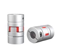 1pc D40 x L66 Jaw Shaft Coupler Spider Flexible Motor Aluminium Plum Flexible Coupling Encoder Connector Bore 15 16 17 18 19 20 22mm(15mm x 16mm)