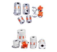 1pc D40L78 Three Jaws Coupler Aluminium Plum Flexible Shaft Coupling Motor Connector CNC Flexible Couplings 8mm-22mm(10mm-19mm)