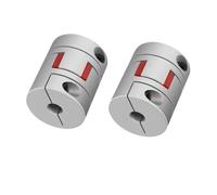 1pc D45 L55 Jaw Shaft Coupler Spider Flexible Motor Aluminium Plum Flexible Coupling Encoder Connector Bore 8mm-25mm