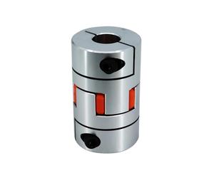 1pc D55L66 D55L78 Coupler Aluminium Plum Flexible Shaft Coupling Motor Connector CNC 10/12/12.7/14/15/16/17/18/19/20/21/22/24/30mm(D55L66,15X17)