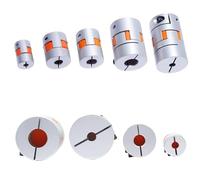 1PC D55L78 plum Coupling Motor Shaft Coupler High Stepper Servo Motor Screw Elastic Flexible Coupling(14x18)
