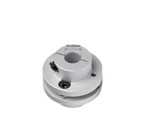 1pc D56-L45 LK3-C56 Aluminium Alloy Single Diaphragm Coupler Applicable to Stepper Servo Motor Encoder Sleeve Zero Clearance(10x12mm)