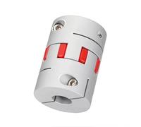 1pc D65L90mm Motor Shaft Plum Coupling High Stepper Servo Motor Coupler Elastic Flexible Coupling 14 to 40mm(25x28)