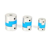 1pc D70L77 aluminum alloy cross slider coupling adjustment eccentric screw motor clamping large angle cross type coupling(Other)