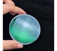 1pc D70mm Achromatic Objective Lens for DIY Astronomical Telescope - 400mm Focal Length with Adhesive Coating(73F276 Green Film)