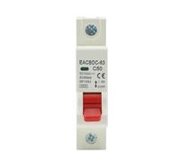 1pc DC 1000V 1P Solar Circuit Breaker Overload Protection Switch 6A 10A 16A 20A 25A 32A 40A 50A 63A MCB for Photovoltaic PV NWPNLXEA(6A)