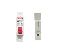 1pc DC 1000V 1P Solar Mini Circuit Breaker Overload Protection Switch 6A 10A 16A 20A 25A 32A 40A 50A 63A MCB for Photovoltaic PV Air switches (Color : 16a, Size : DC-1P)
