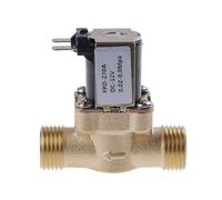 1PC DC 12V 24V AC 220V G1/2'' Brass Electric Solenoid Valve for Solar Water Heater(12V)