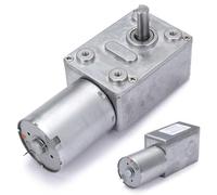 1pc DC 12V Turbo Worm Geared Motor 0.6RPM High Torque Low Speed Electric Motor GW370 Tool Accessories