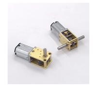 1PC DC 3V-12V N20 Full Metal Gearbox Gear Reducer electronic starter Slow Speed Large Torque Singal Shaft/Double Shaft D-shaft(B 7RPM-27RPM,Dual Shaft)