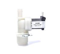 1pc DC12V 24V AC220V Plastic Water Electromagnetic Valve Normally Closed Drain Electric Inlet Solenoid(24V)
