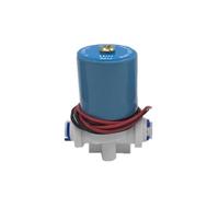 1pc DC24V 2 Way Plastic Pure RO Water Machine Special Solenoid Valve DC12V 1/4 "BSPT Blue Water Inlet Water Purification Accessories(Quick Connect,DC24V)