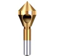 1pc Deburring Chamfering Cutter Countersink Drill Bits Titanium Coated Smooth Hole Metal 90 Degree(D10 4-9)