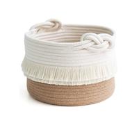 1pc Decorative Storage Basket Set,Cotton Rope Woven Baskets for Organizing Small Basket for Livingroom, Gift Basket