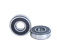 1PC deep groove ball bearing 6203-2RS 180203 RS inner diameter 17 outer diameter 40 height 12mm rubber cover