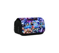 1PC Demon Hunters Pencil Case Big Capacity Cartoon Marker Bags Storage Holder (Set 10)