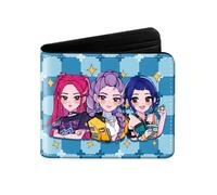 1pc Demon Hunters Peripheral Wallet Game Peripheral Leather Wallet Print Short Section (Style 7)