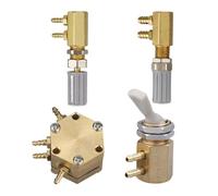 1Pc Dental Chair Accessories Spare Part Connector Valves Handpiece Conversion Head Light Switch Foot(Silver -1)
