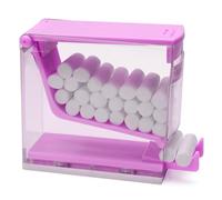 1PC Dental/Medical Grade by VASTMED Cotton Roll Dispenser | Dental Press Type Cotton Rolls Holder Dispenser Hygienic Divider | Perfect for Professional Clinic, Hospital, Home Use