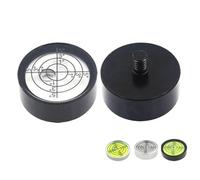 1pc Dia 30mm Round Bubble Level with M6 M8 Screw Circular Nivel Bubl Blister Bead with Leveler Leveling Tool(D30T12WW-M6)