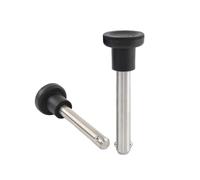 1pc Diameter 12mm Stainless Steel Knob-controlled Quick-release Ball-head Locking Pin, Clamping Length 80mm