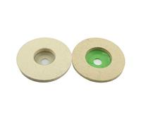 1pc Diameter 4inch/100mm Wool Felt Fine Polishing Angle Grinder Flap Disc DUO ER (Grit : Fine)