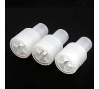 1pc Diameter Change Plastic One Way Inline Check Valve Gas Air Liquid Water Fluids Dispenser Accessories Heating Bile Steam