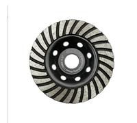 1pc Diamond Turbo Row Grinding Cup Wheel Grinding Disc Diameter 4"/100mm 4.5"/115mm 5"/125mm 7"/180mm Diamond Wheel(1pc 100mm)